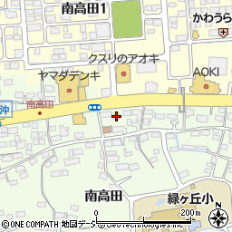 長野県長野市高田南高田1904周辺の地図