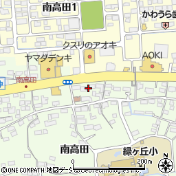 長野県長野市高田南高田1904-1周辺の地図