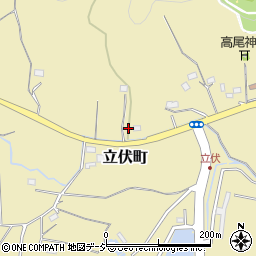 栃木県宇都宮市立伏町186周辺の地図