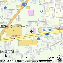 長野県長野市高田1745周辺の地図