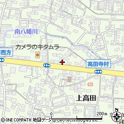 長野県長野市高田1401周辺の地図