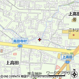 長野県長野市高田1312周辺の地図