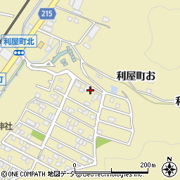 石川県金沢市利屋町22周辺の地図