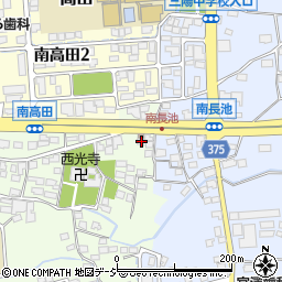 長野県長野市高田1950周辺の地図