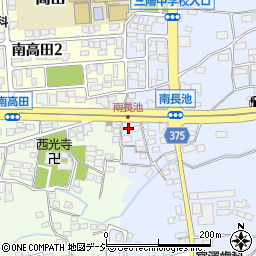 長野県長野市南長池574-5周辺の地図