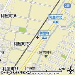 石川県金沢市利屋町ち45周辺の地図