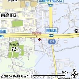 長野県長野市南長池572周辺の地図