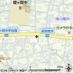 長野県長野市高田1006周辺の地図