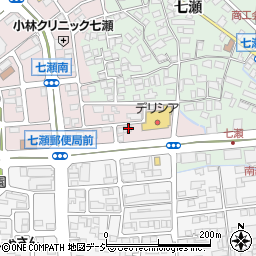 長野県長野市七瀬14周辺の地図