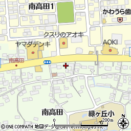 長野県長野市高田南高田1908周辺の地図