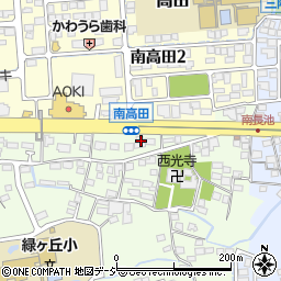 長野県長野市高田南高田1936周辺の地図