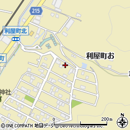石川県金沢市利屋町20周辺の地図