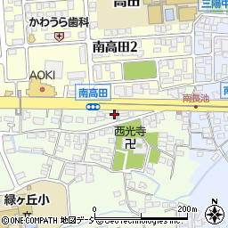 長野県長野市高田南高田1936-9周辺の地図