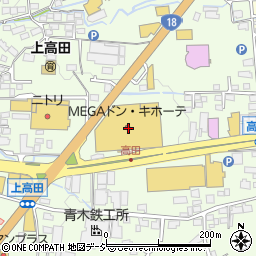 ブラッツ　長野店周辺の地図