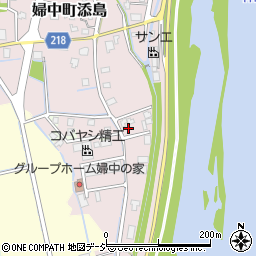 富山県富山市婦中町添島692-29周辺の地図