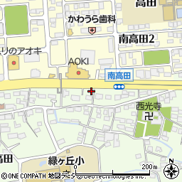 長野県長野市高田南高田1930周辺の地図