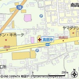 長野県長野市高田1737周辺の地図