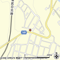 栃木県鹿沼市板荷1804周辺の地図