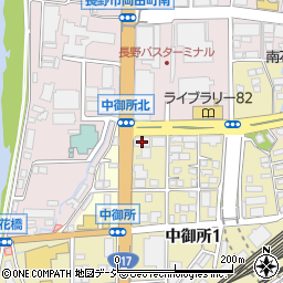 ヤマト・スタッフ・サプライ株式会社長野営業所周辺の地図