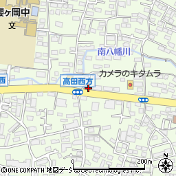 長野県長野市高田997周辺の地図