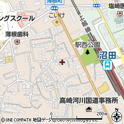 群馬県沼田市薄根町3166-2周辺の地図