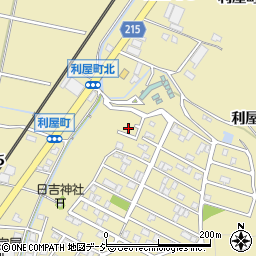 石川県金沢市利屋町12周辺の地図