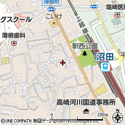 群馬県沼田市薄根町3166-5周辺の地図