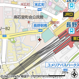 長野トヨタ自動車株式会社　本社戦略推進室周辺の地図