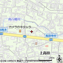 長野県長野市高田1399周辺の地図