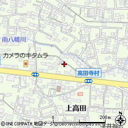 長野県長野市高田1396周辺の地図