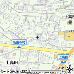 長野県長野市高田1424-11周辺の地図