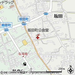 坂田町卓球場周辺の地図