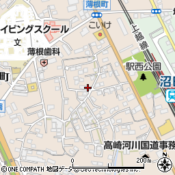 群馬県沼田市薄根町3313-22周辺の地図