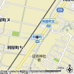 石川県金沢市利屋町ち50周辺の地図