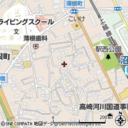 群馬県沼田市薄根町3313-25周辺の地図