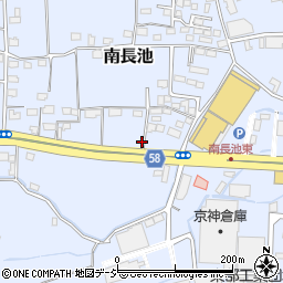 丸井産業株式会社長野営業所周辺の地図