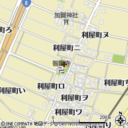 石川県金沢市利屋町ハ68周辺の地図