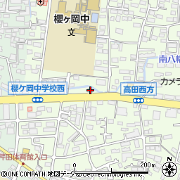 長野県長野市高田953周辺の地図