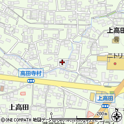 長野県長野市高田1424周辺の地図