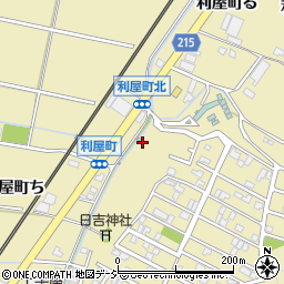 石川県金沢市利屋町8周辺の地図