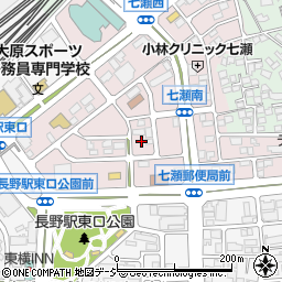 長野県長野市七瀬11周辺の地図