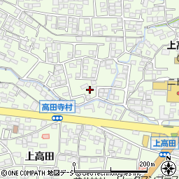 長野県長野市高田川端760-1周辺の地図