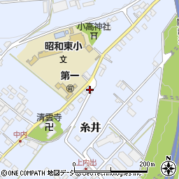 昭和東小前周辺の地図