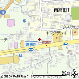 長野県長野市高田南高田1862-2周辺の地図