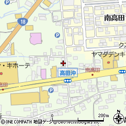 長野県長野市高田南高田1734周辺の地図