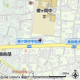 長野県長野市高田946周辺の地図