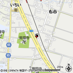 富山石油株式会社　グループ布市サービスステーション周辺の地図