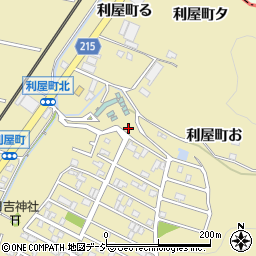 石川県金沢市利屋町4周辺の地図