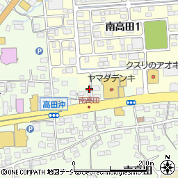 長野県長野市高田南高田1876-10周辺の地図