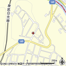 栃木県鹿沼市板荷1804-25周辺の地図